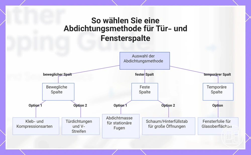So wählen Sie eine Abdichtungsmethode für Tür- und Fensterspalte