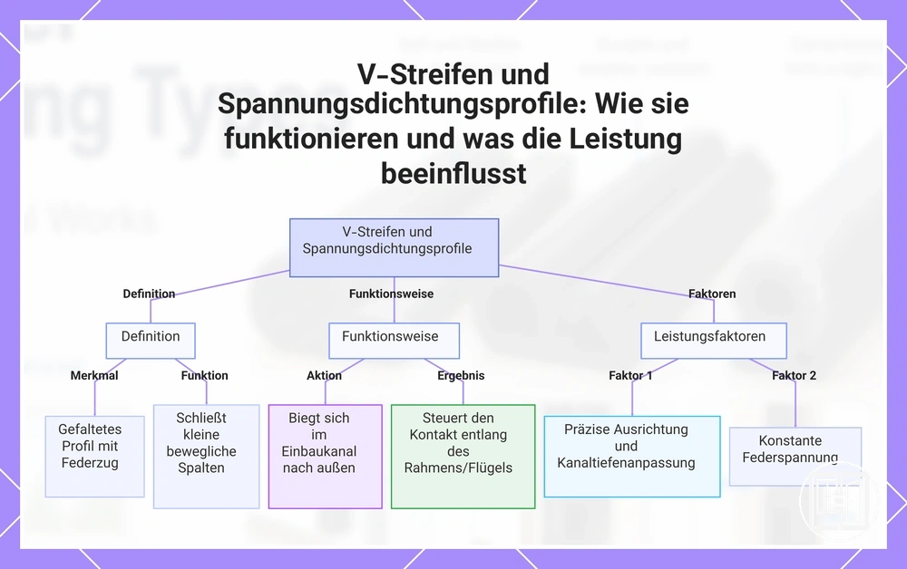V-Streifen und Spannungsdichtungsprofile: Wie sie funktionieren und was die Leistung beeinflusst