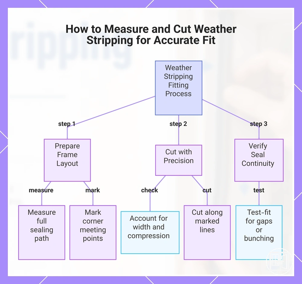 How to Measure and Cut Weather Stripping for Accurate Fit