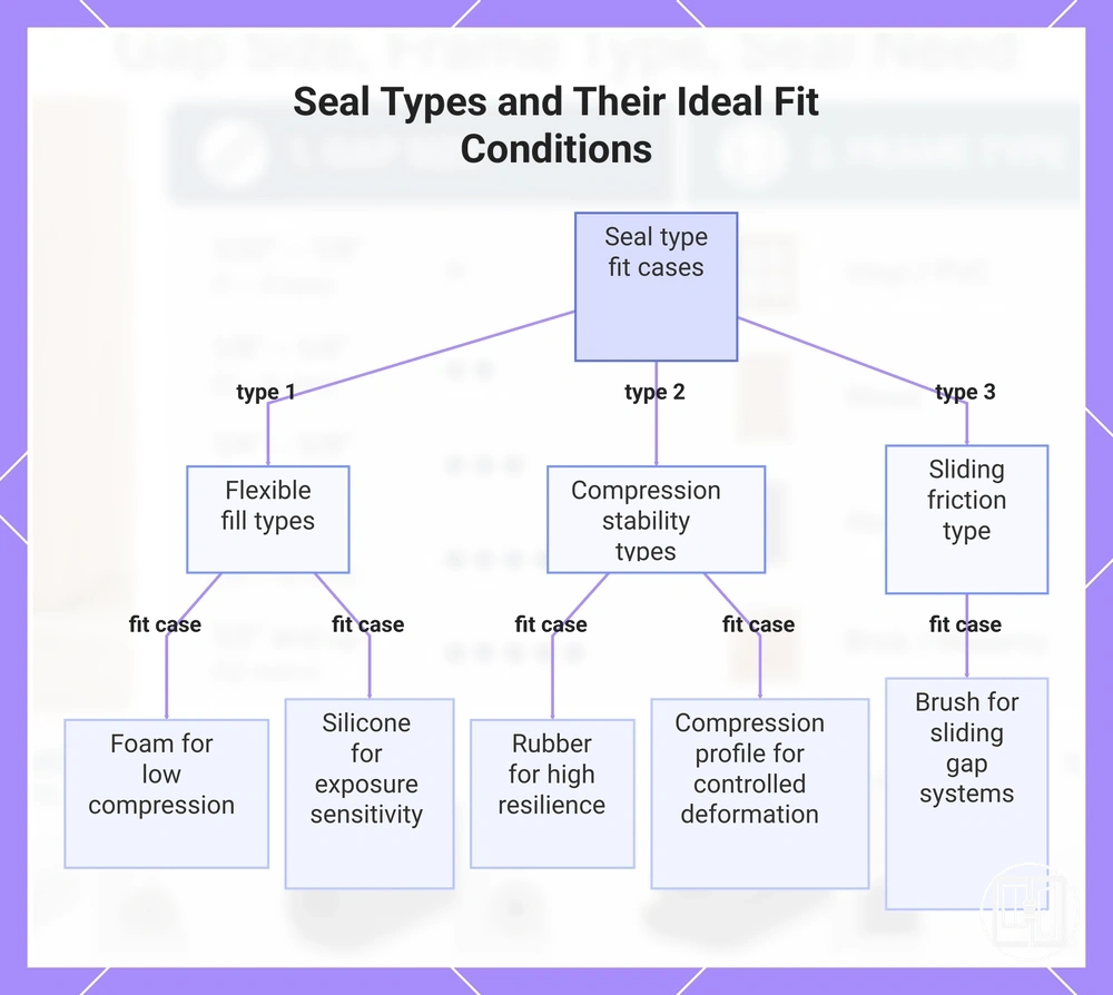 Seal Types and Their Ideal Fit Conditions