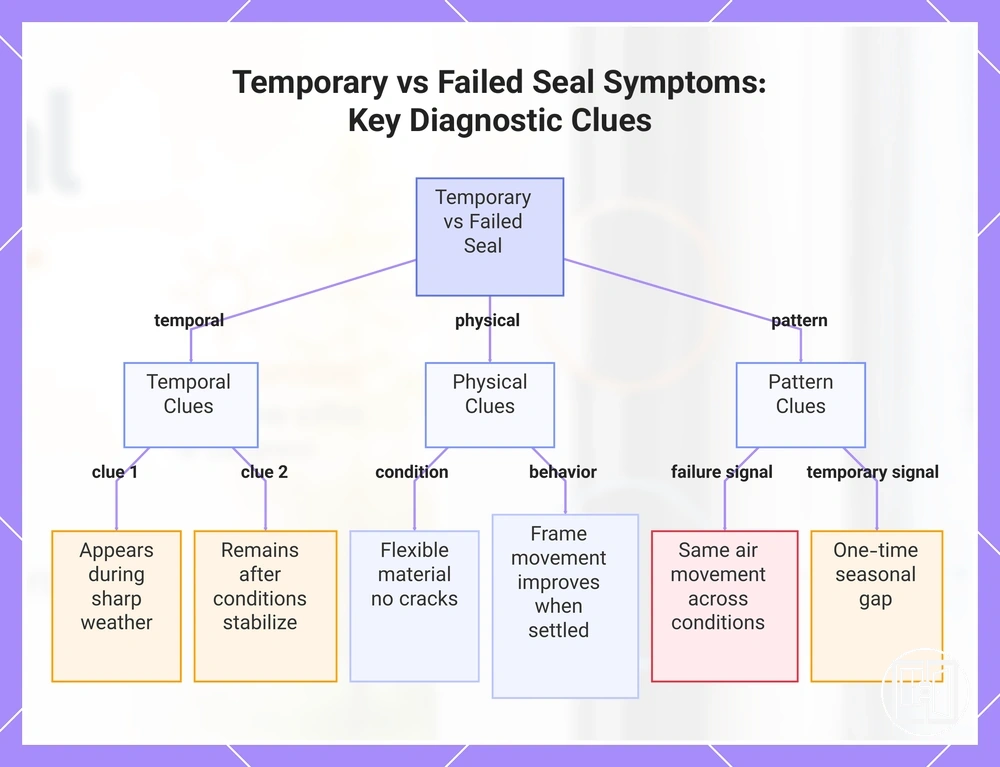 Temporary vs Failed Seal Symptoms: Key Diagnostic Clues