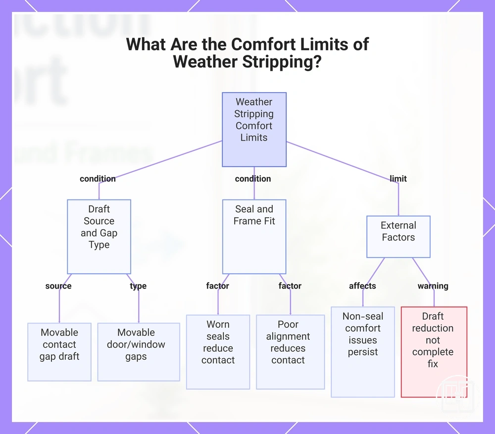 What Are the Comfort Limits of Weather Stripping?