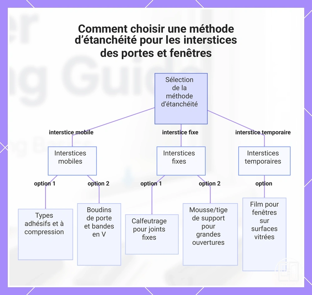 Comment choisir une méthode d’étanchéité pour les interstices des portes et fenêtres