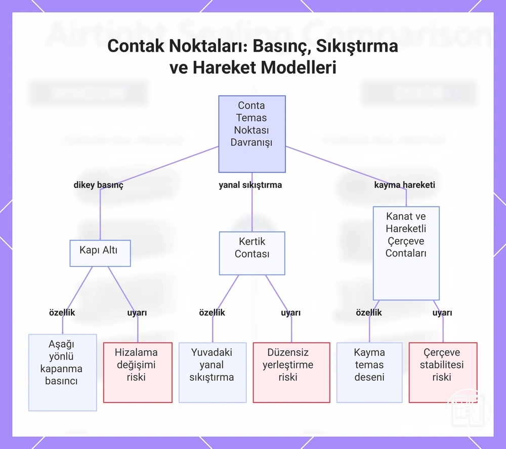 Contak Noktaları: Basınç, Sıkıştırma ve Hareket Modelleri