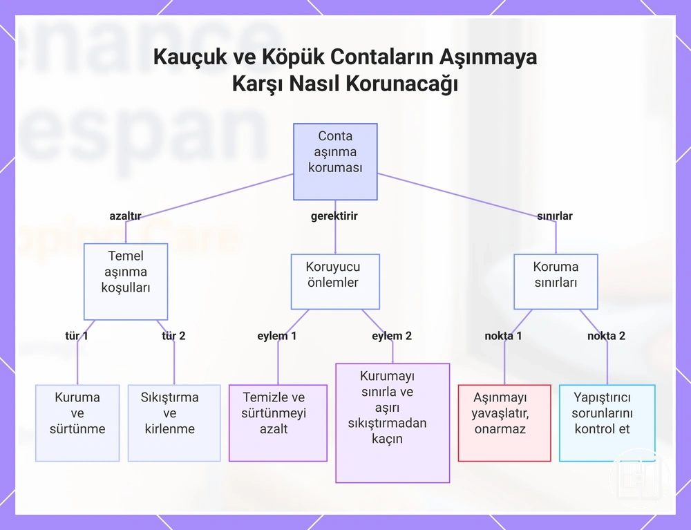 Kauçuk ve Köpük Contaların Aşınmaya Karşı Nasıl Korunacağı